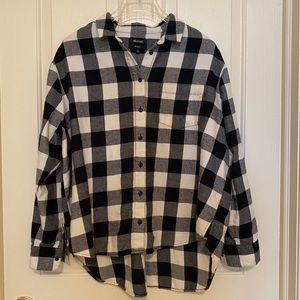 Madewell flannel button down XL